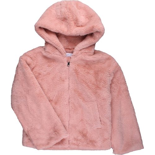 Primark Rózsaszín prémes kabát (140) lány