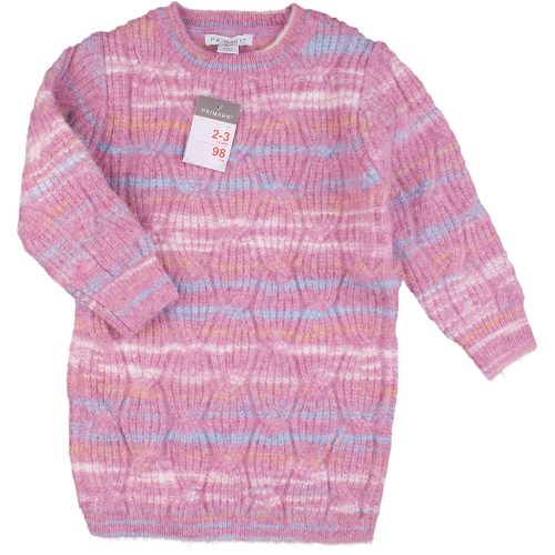 Primark Csíkos kötött ruha (98) kislány