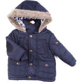 Debenhams Sötétkék kabát (68) baba