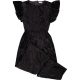 Fekete bársony jumpsuit (158) tini lány