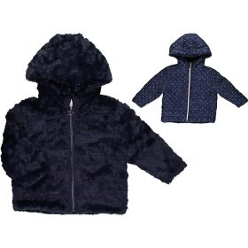 V by Very Csillagos-prémes kifordítható kabát (86) baba