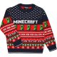 Minecraft pulóver (110-116) kisfiú