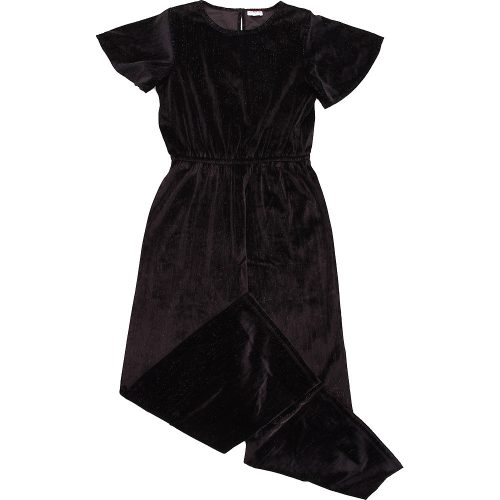 F&F Csillogó bársony jumpsuit (146) lány