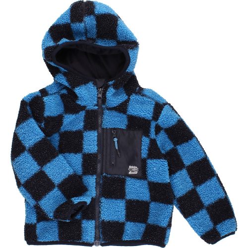 H&M Kockás polár kabát (92) kisfiú