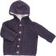 Next Acélkék bélelt kardigán (74) baba