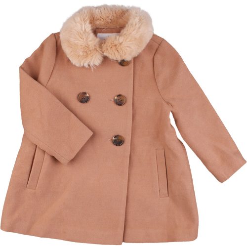 F&F Barna kabát (104) kislány