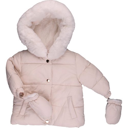 F&F Bézs kabát (62) baba