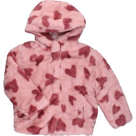 Primark Szíves prémes kabát (98) kislány