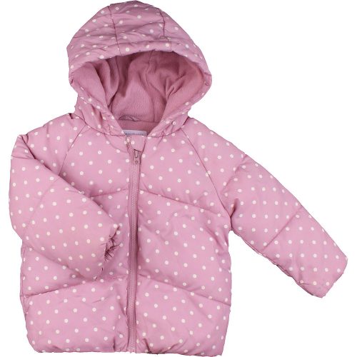 Primark Pöttyös lila kabát (80) baba