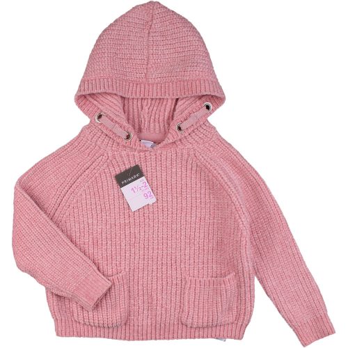Primark Rózsaszín zsenília pulóver (92) kislány