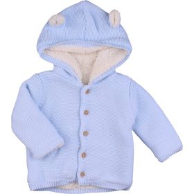 Matalan Kék bélelt kardigán (68) baba