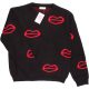 Matalan Mintás fekete pulóver (140) lány