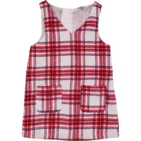 F&F Kockás szövetruha (98) kislány