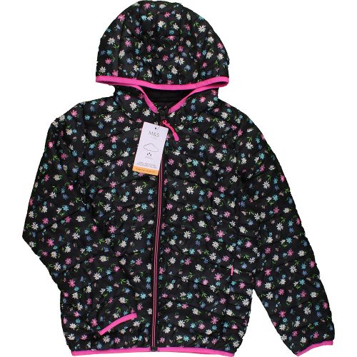 Marks&Spencer Virágos kabát (128) kislány