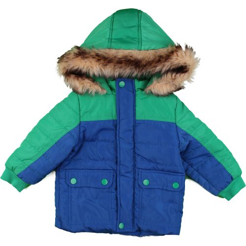 Zöld-kék kabát (80) baba