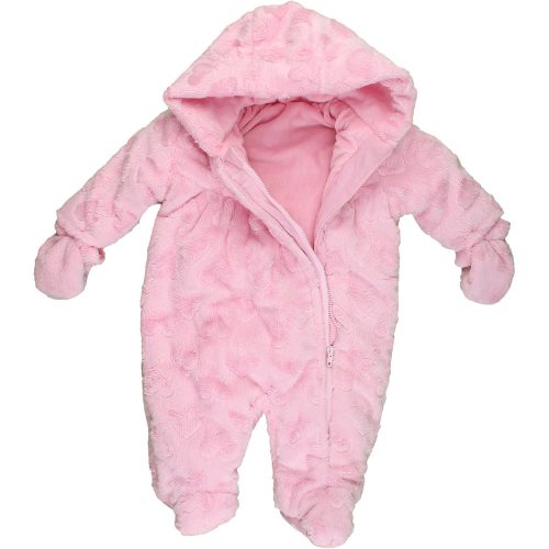 Mothercare Rózsaszín polár overál (62) baba