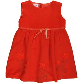 Narancssárga polár ruha (98) kislány