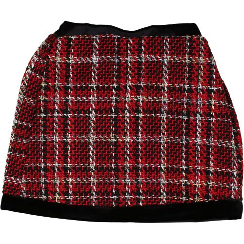 Kockás szoknya (128) kislány