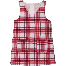 F&F Kockás szövetruha (110) kislány