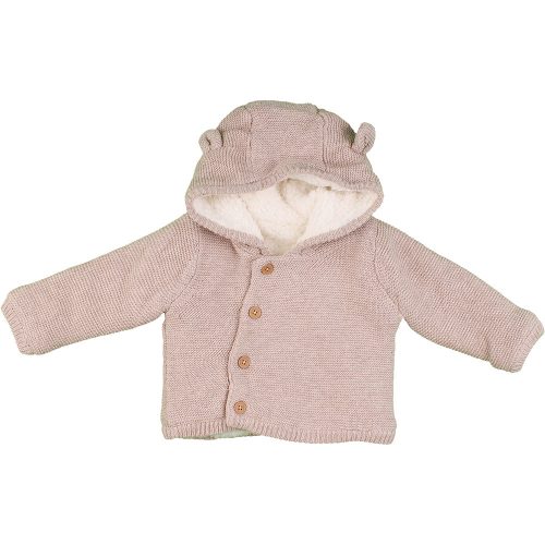 Drapp bélelt kardigán (62) baba