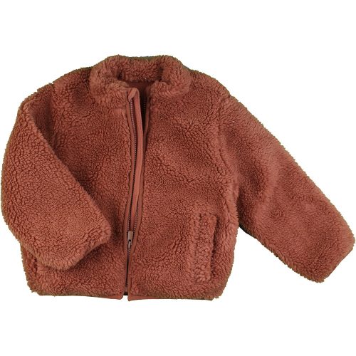 Barna polár kabát (98) kisfiú