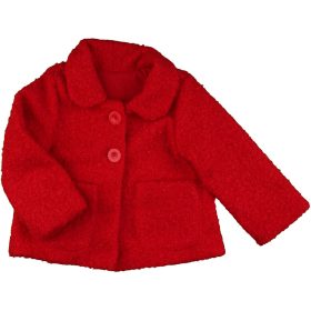 St Bernard Piros kabát (86-92) kislány