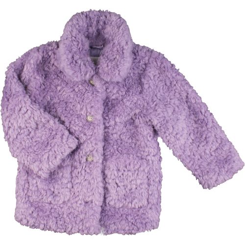 TU Lila polár kabát (92-98) kislány