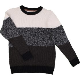 Melírozott-grafit pulóver (140)