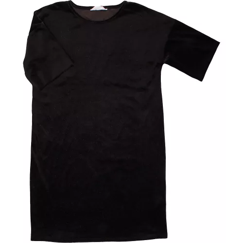 Primark Fekete bársony ruha (146) lány