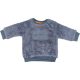 F&F Kék polár pulóver (62) baba
