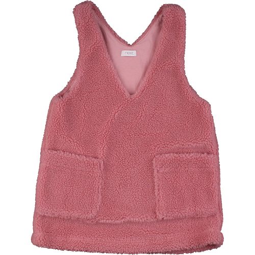 Next Rózsaszín polár ruha (98) kislány