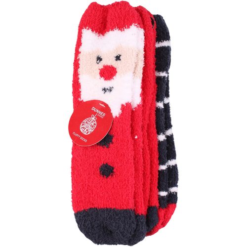 Mikulás-csíkos fiú meleg zokni szett ( 31-35)