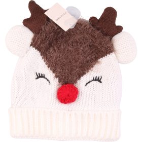 Rudolf kötött sapka (3-6 év)