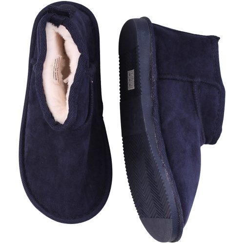 Sötétkék unisex mamusz (33-34)