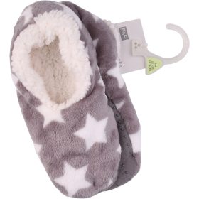 Csillagos szürke lány mamusz (36-38,5)