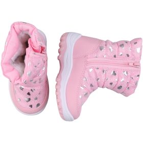 Szíves rózsaszín baba hótaposó (22)