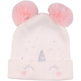 Unikornis törtfehér sapka (6-10 év)