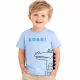 ALG Krokodilos kék kisfiú póló