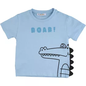 ALG Krokodilos kék kisfiú póló