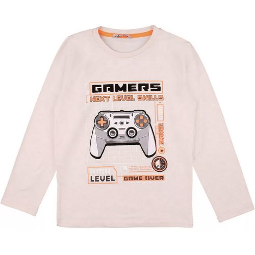 ALG Gamers bézs kisfiú felső