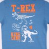 Alme T-Rex indigó kisfiú póló