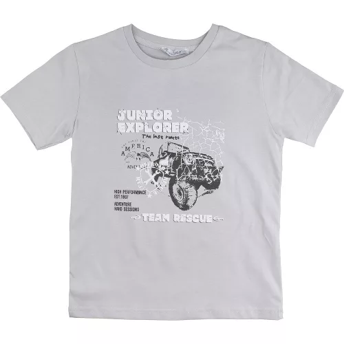 Alme Terepjárós szürke fiú póló