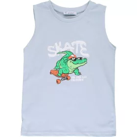 Alme Krokodilos világoskék fiú trikó