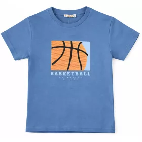 ALG Basketball kék fiú póló