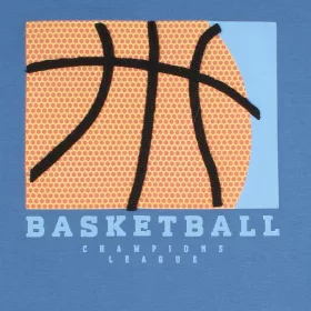 ALG Basketball kék fiú póló