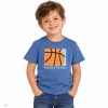ALG Basketball kék fiú póló