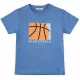 ALG Basketball kék fiú póló