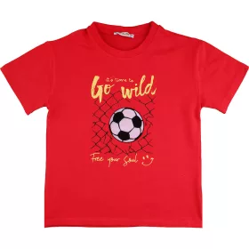 ALG Focis piros fiú póló