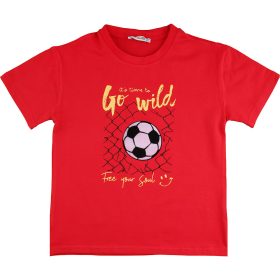 ALG Focis piros fiú póló