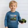 Alme Terepjárós kék fiú pulóver